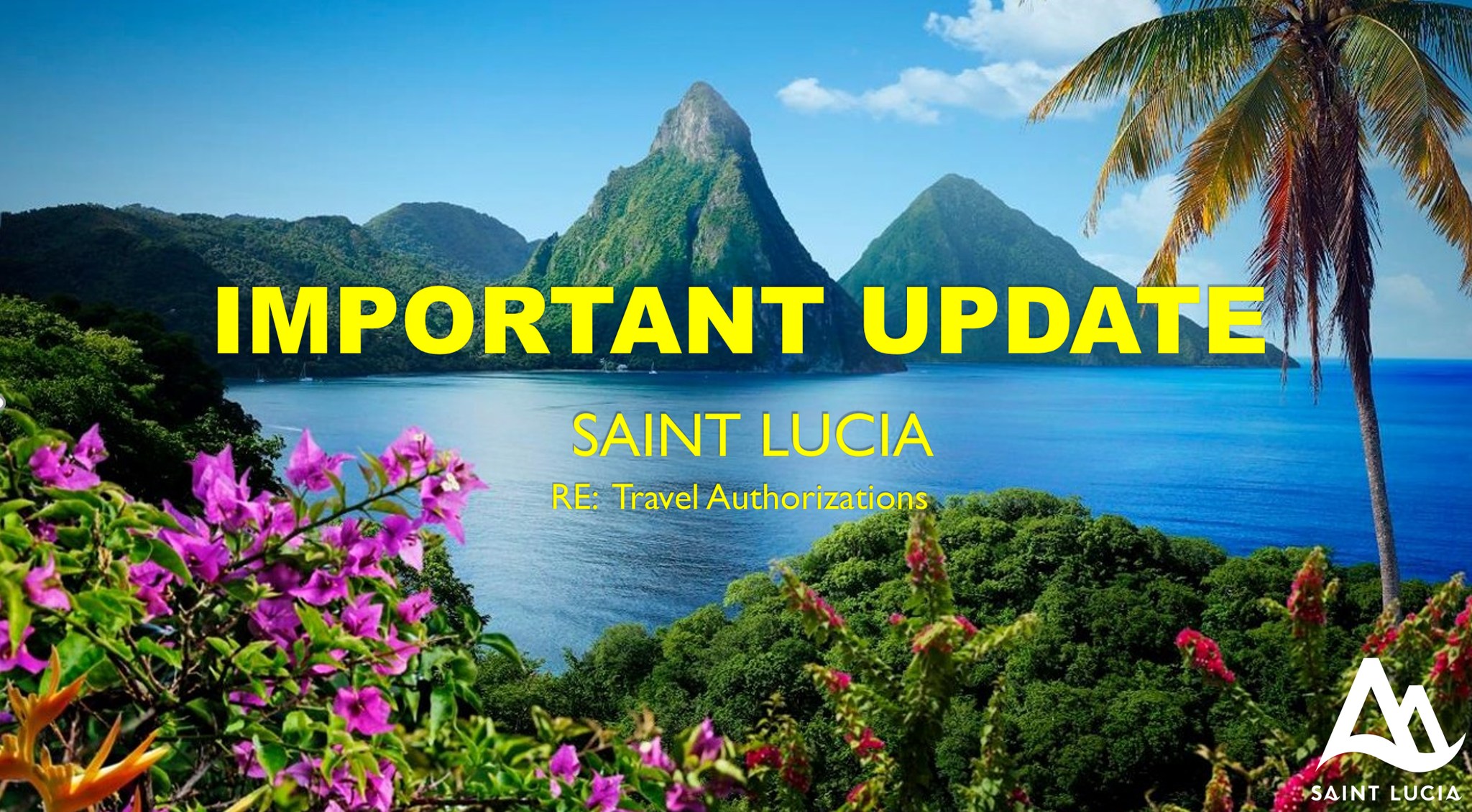 New Electronic Entry Form Saint Lucia