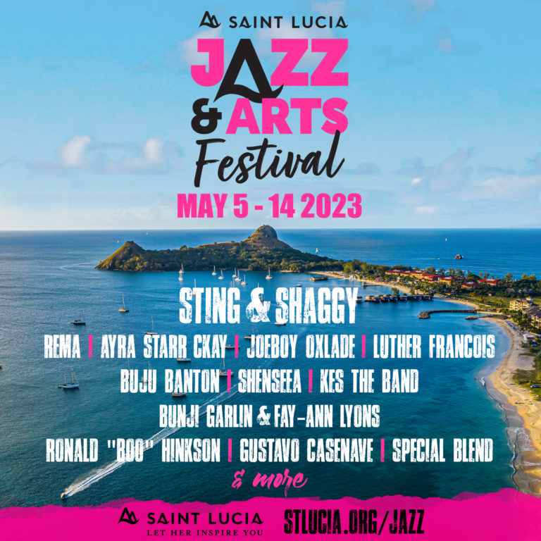 Saint Lucia Jazz and Arts Festival 2023 featuring STING!